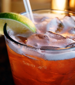 Lime Wedge Garnish